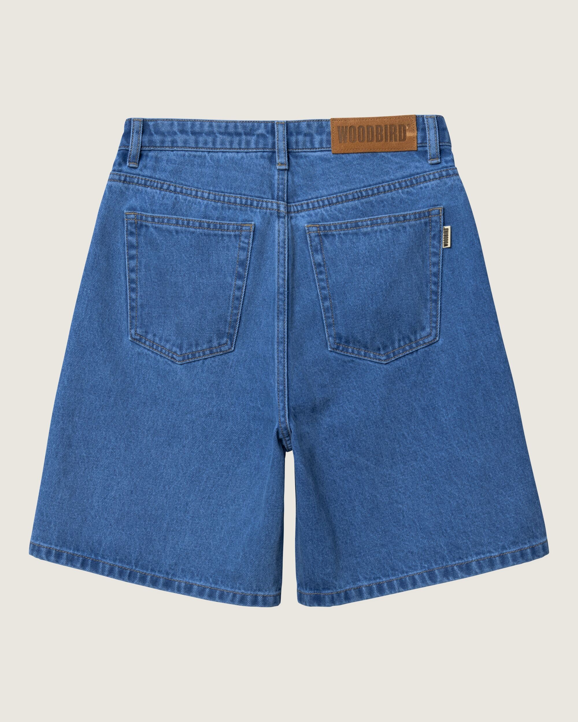 Woodbird Female WBMaggie Light Stone Shorts Shorts Blue