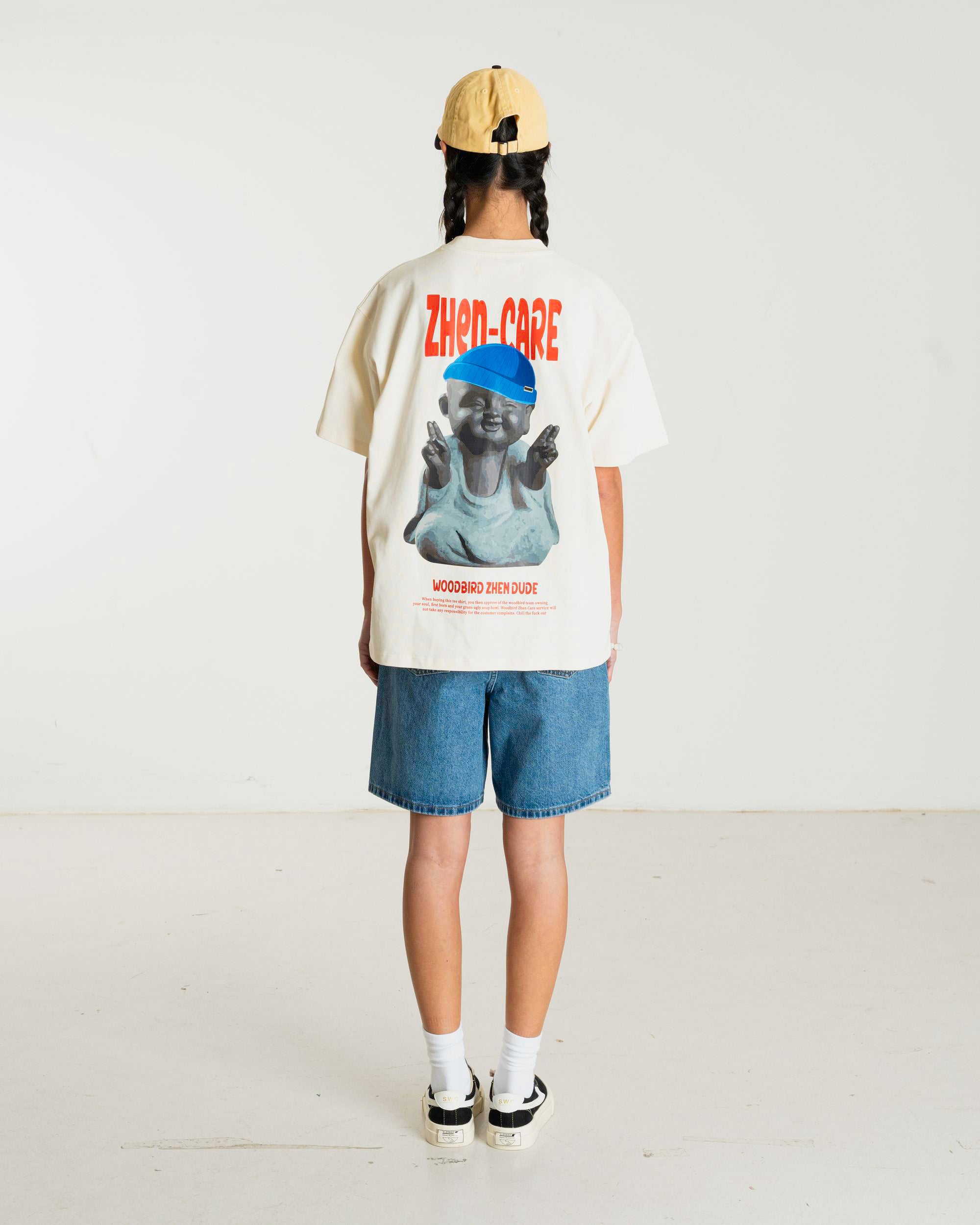 Woodbird Female WBMaggie Light Stone Shorts Shorts Blue