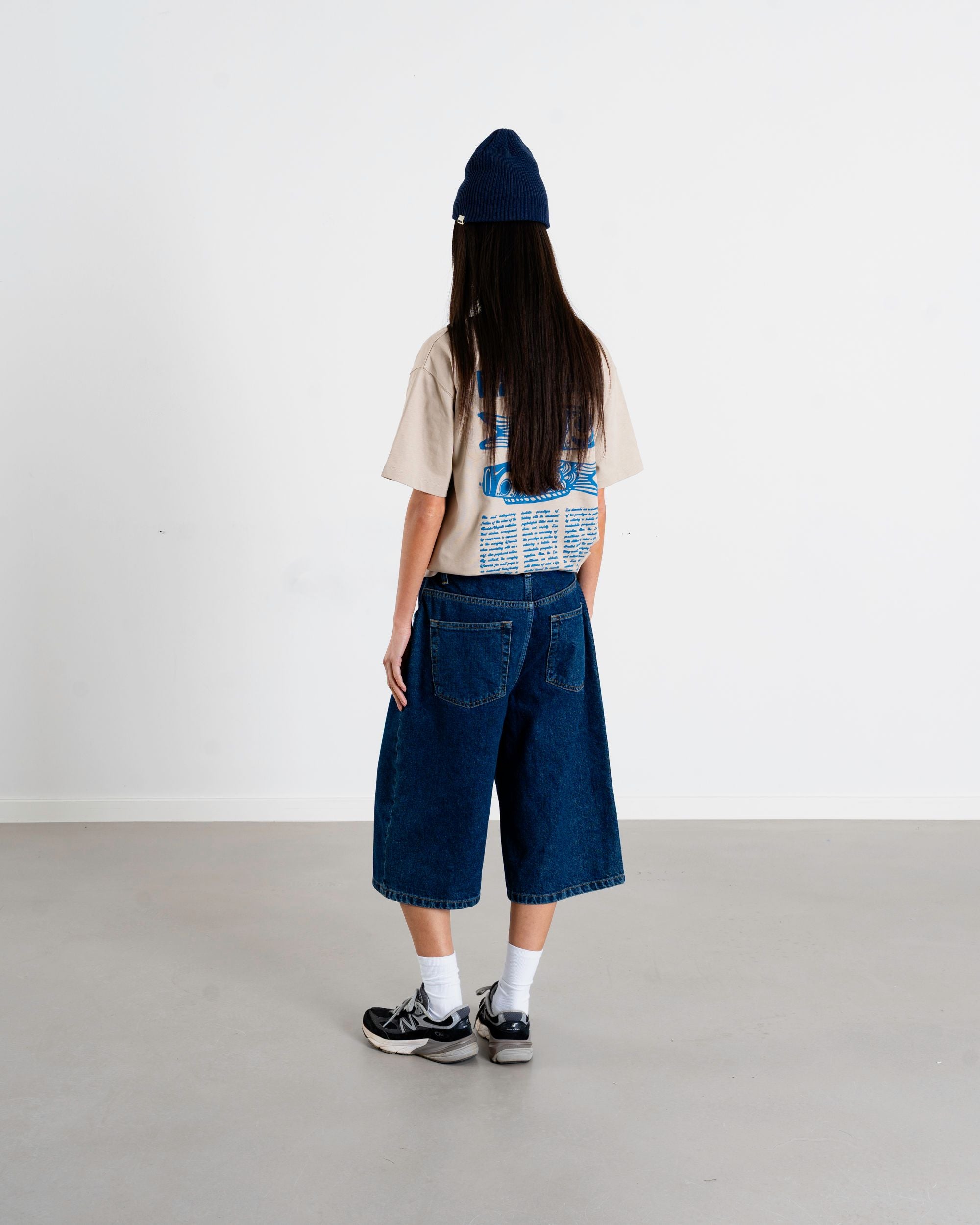 Woodbird Female WBShan 90's Rinse Shorts Shorts 90s Blue